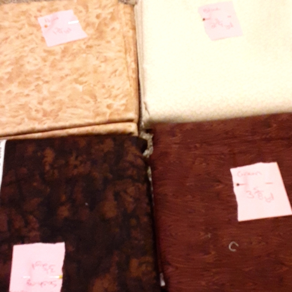 Fabric - enough for a queen size quilt